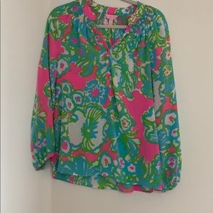 Lily Pulitzer Elsa top- size small - like new